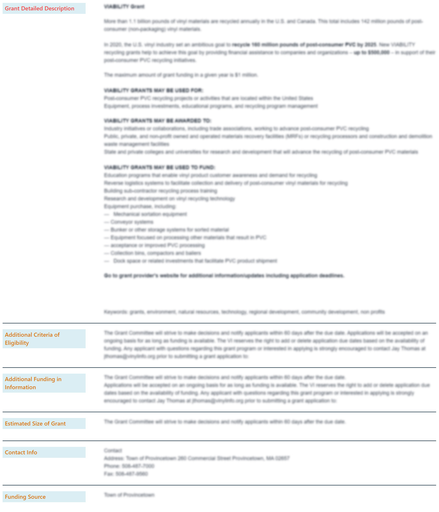 Grant Portal - Grants to Support Sustainable Community Infrastructure Projects  in Arkansas (USA) 66892